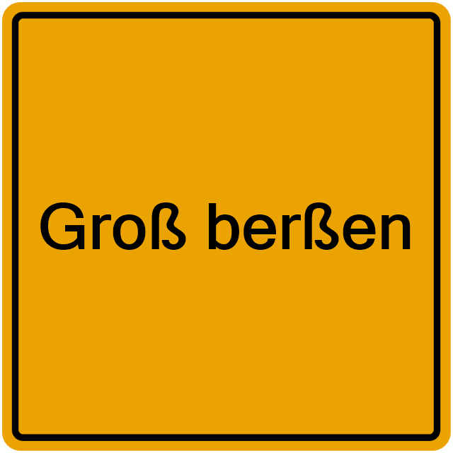 Einwohnermeldeamt24 Groß berßen